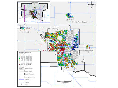 A Comparative Analysis of Residential Property Values in Metropolitan Areas in Canada