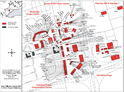 Power Retail Growth In Canada and the GTA: 2004