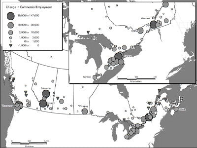 Commercial Activity in Canada in 2010