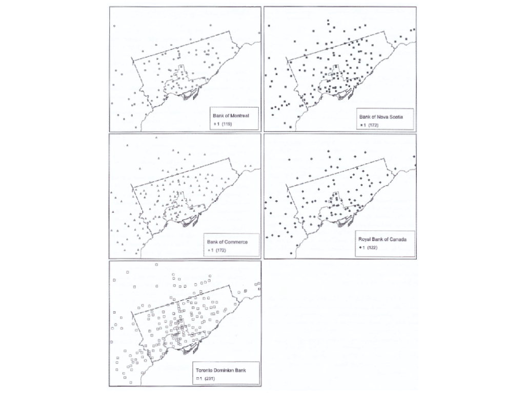 The Diversity of Commercial Locations in the Greater Toronto Area