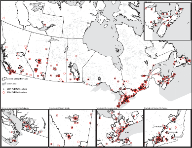 Market Thresholds of Major Retail Chains In Canada: 2004